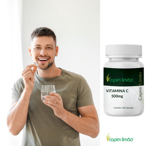 Vitamina C 500mg 120 Cápsulas
