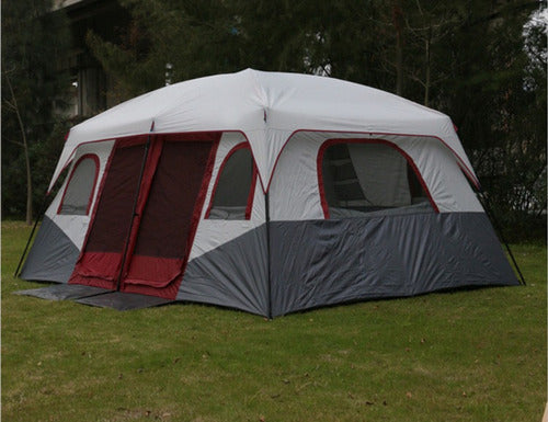 Joyfox Family Luxe 8-12 Barraca Familiar Grande Camping Acampamento 12 Pessoa