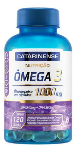Ômega 3 Catarinense 120 Cápsulas 1000mg