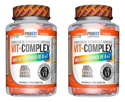 Combo Multivitamínico 180 Cápsulas De A-z - Multicomplex Sabor Sem Sabor