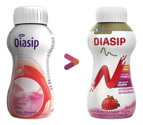 Suplemento Alimentar Diasip Morango 200ml Danone