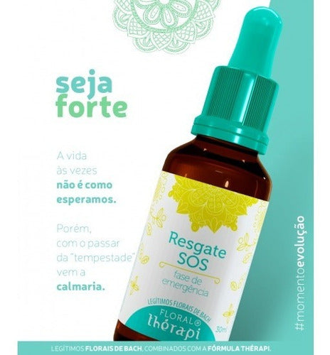 Floral Thérapi Resgate Sos Fortes Impactos Emocionais 30ml