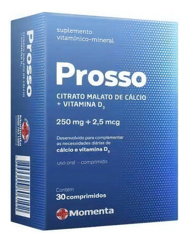 Prosso Suplemento Vitamínico Mineral Com 30 Comprimidos