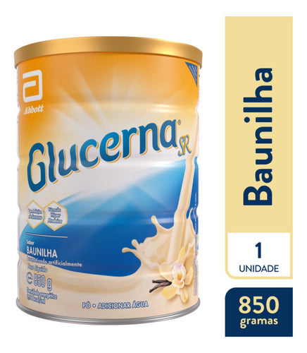Suplemento Em Pó Glucerna Abbott Em Lata De 850g