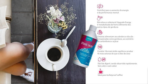 Equaliv Upgrade Energy 250ml Mct - Equaliv Sabor Sem sabor
