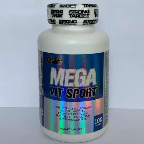 Multivitaminico Mega Vit Sport 100 Caps - Strong Target