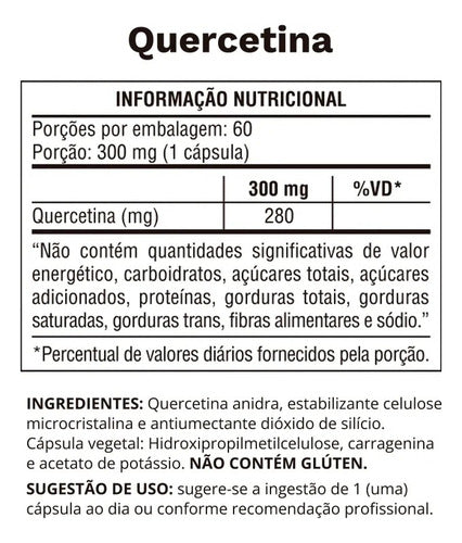 Quercetina - Ocean Drop Sabor Cápsulas