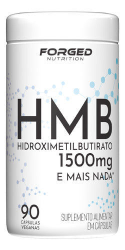 Hmb 1500mg 90 Vegan Caps - Forged Nutrition Sabor Sem sabor