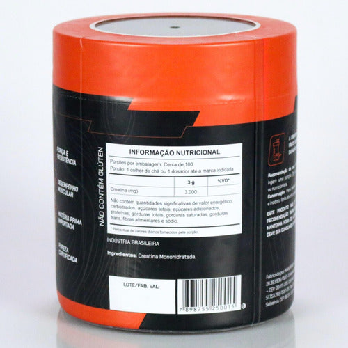 Creatina 100% pura 300g Monohidratada e Micronizada Em Pó Sem Sabor - Primitive Labs