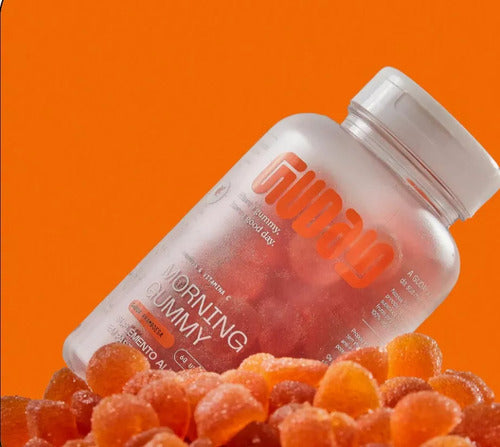 Kit Guday Creatina + Vitamina C + Extrato De Própolis Gomas Sabor Maçã Verde E Framboesa