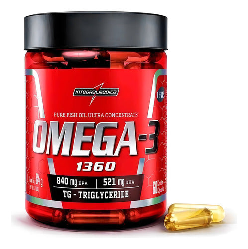 Ômega 3 TG 1360mg Ultra Concentrado 60 cápsulas Integralmédica