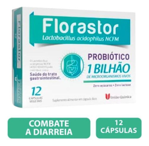Kit Com 3 Florastor Com Lactobacillus 12cps - União Química