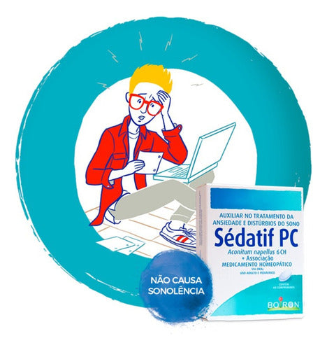 Sédatif Pc Boiron 2 Caixas Com 60 Comprimidos Cada