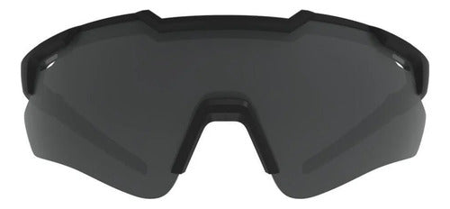 Óculos De Sol HB Shield Evo 2.0 Matte Black Gray Cor da armação Preto Cor da lente Cinza-escuro
