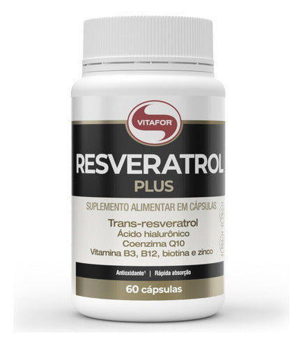 Resveratrol Plus 60 Cápsulas Vitafor