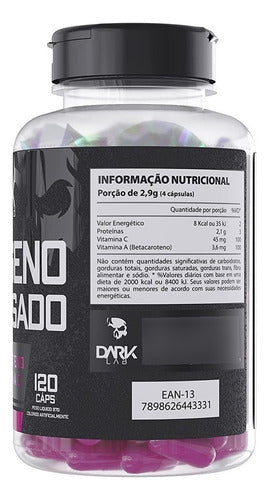 Colágeno Hidrolisado 120 Caps Dark Lab Sabor Sem sabor