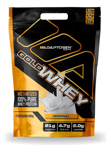 Gold Whey Refil 900g Sabor - Adaptogen