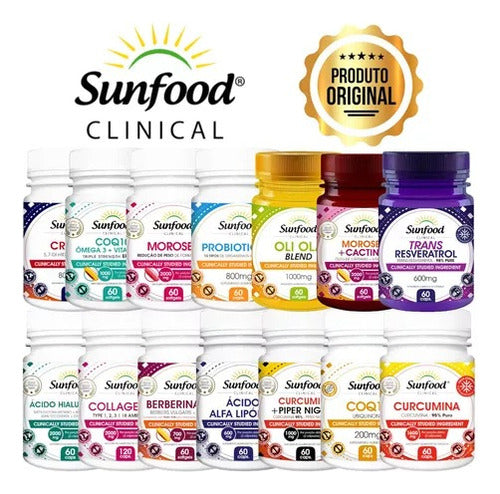 Cranberry Capsulas 2000mg + Vitamina C + Vitamina E 60cáps Sunfood