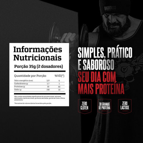 Darkness Carnibol Proteína Ultra Concentrada Caramelo - 900g