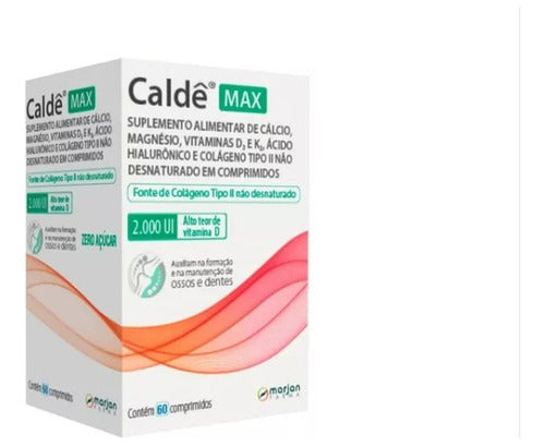 Caldê Max 60 Comprimidos Revestidos - Marjan Sabor Sem sabor