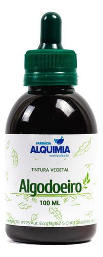 Tintura De Algodoeiro 100 Ml Auxilia Na Amamentação Alquimia Suplementos