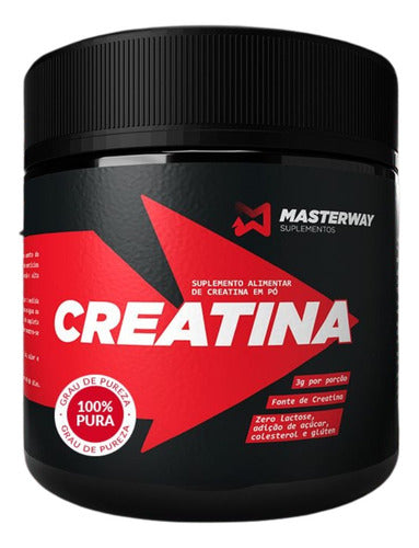 Creatina Masterway 100% Pura Suplemento Em Pó 150g