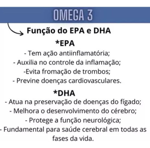 Ômega 3 EPA 540mg DHA 360mg Catarinense 120 Cápsulas