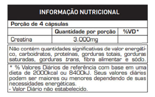 Suplemento Em Cápsulas Max Titanium Creatina Pote 120 Caps
