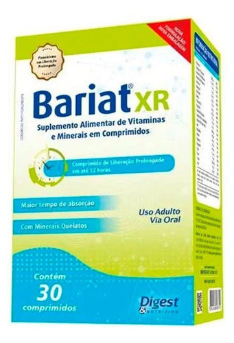 Suplemento Alimentar Bariat Xr 30 Comprimidos Sabor Sem sabor