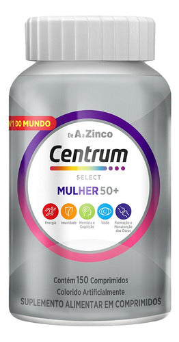 Multivitamínico Centrum Mulher Select 50 + 150 Comprimidos