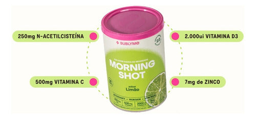 Morning Shot Limão 144g Sublyme