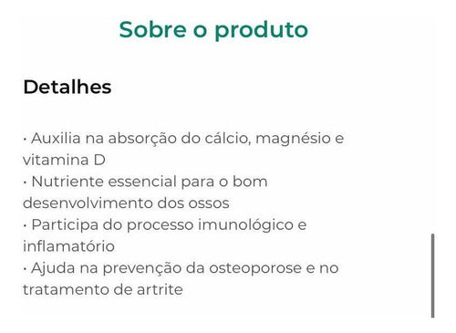 Boro Decahidratado 8,0mg - 60 Comprimidos Lauton Nutrition Sabor Sem sabor
