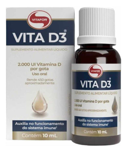 Vita D3 Líquida 2.000ui 10ml Vitafor