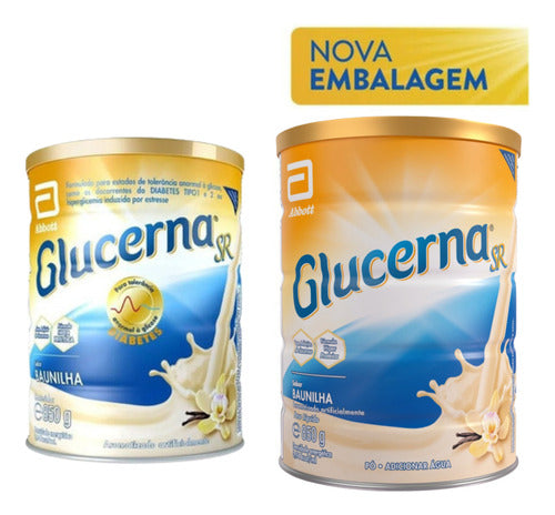 Suplemento Em Pó Glucerna Abbott Em Lata De 850g