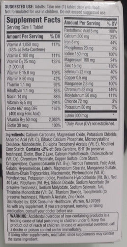 Centrum Silver Women 50+ 100 Tablets