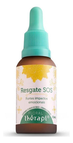Floral Thérapi Resgate Sos Fortes Impactos Emocionais 30ml