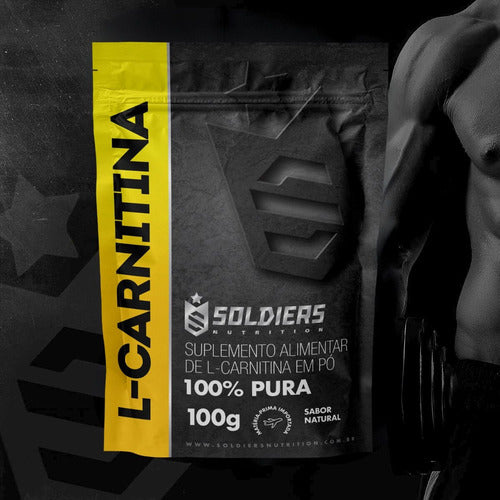 L- Carnitina 100g - Em Pó 100% Pura