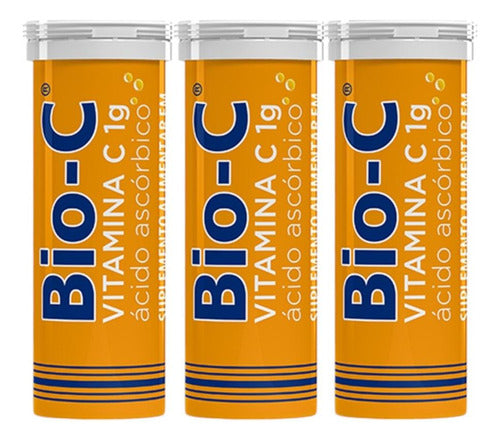 Vitamina C Bio-c 1g 30 Comprimidos Efervescentes