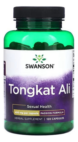 Tongkat Ali 400 Mg 120 Cápsulas Swanson - Imp Eua Sabor Sem sabor