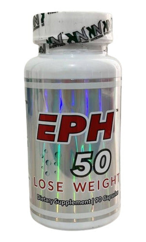 Eph 50 Termogênico 90 Caps C/ 5 Htp - Kn Nutrition Sem Sabor
