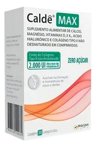 Caldê Max 60 Comprimidos Revestidos - Marjan Sabor Sem sabor