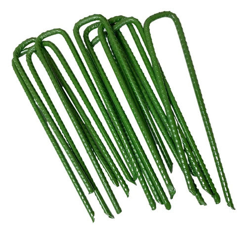 Grampos Para Fixar Grama Sintética Kit Com 30