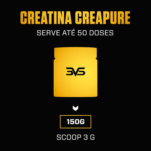 Creatina Creapure® 150g - 100% Pura Com Laudo - 3vs Nutrition