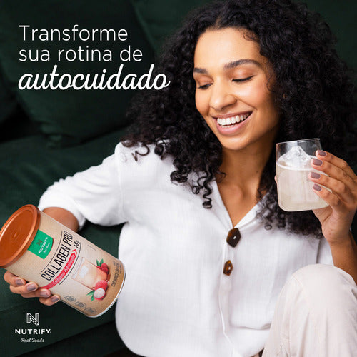 Colageno Hidrolisado e Proteína Collagen Pro Neutro 450g Nutrify