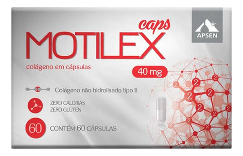 Motilex Caps Colágeno Tipo 2 Não Hidrolisado C/60 Cápsulas