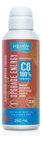 Equaliv Upgrade Energy 250ml Mct - Equaliv Sabor Sem sabor