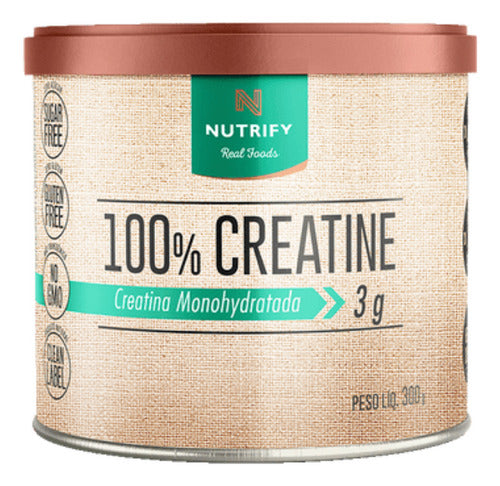 Creatina 100% Monohidratada 300g Nutrify