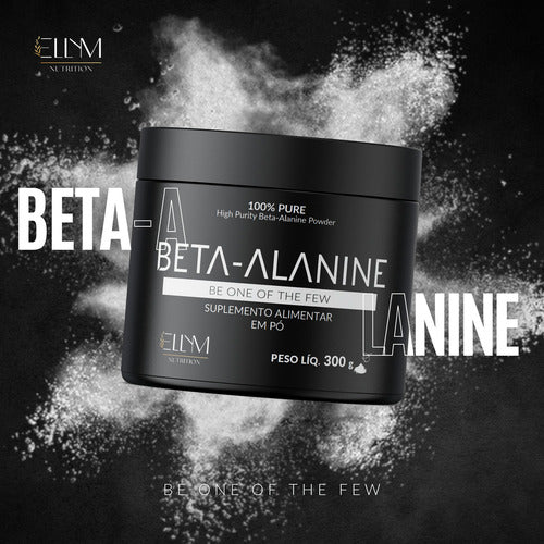 Beta Alanina 300g 100% Pura Suplemento Em Pó Treino  Ellym Nutrition Sabor Sem sabor