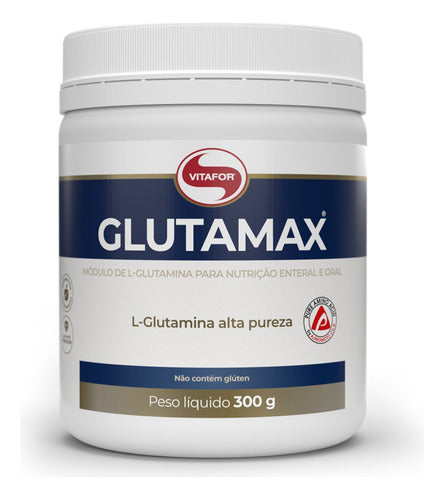 Glutamax Pó Sem Sabor Suplemento Vegano 300g Vitafor