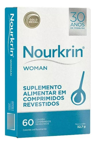 Nourkrin Woman 60cps Theraskin Sabor Sem sabor